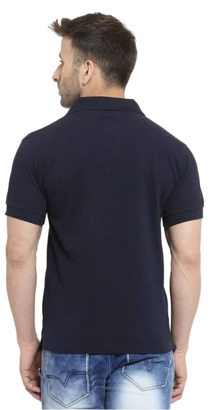 Exclusive Poloneck Half Sleeve Designer T-Shirt_For Men