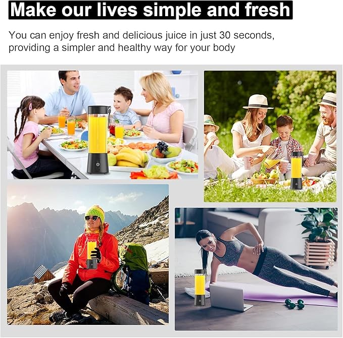 Compact USB Electric Juicer