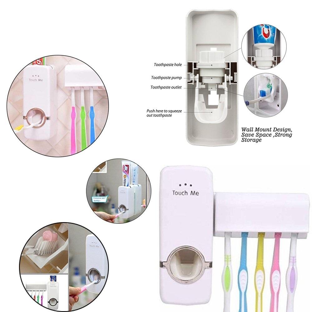174 Toothpaste Dispenser Tooth Brush Holder