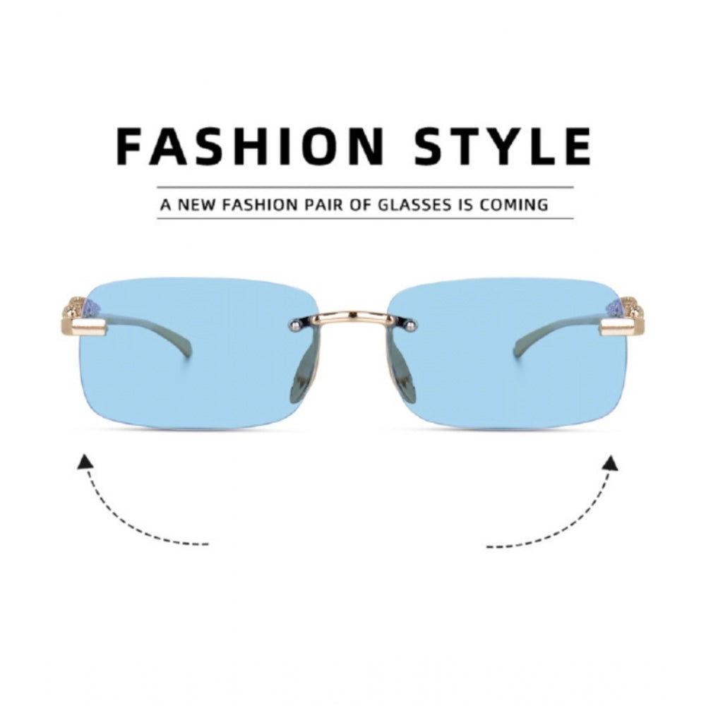 Generic Classic Unisex UV400 Protection Sunglasses (Gold)