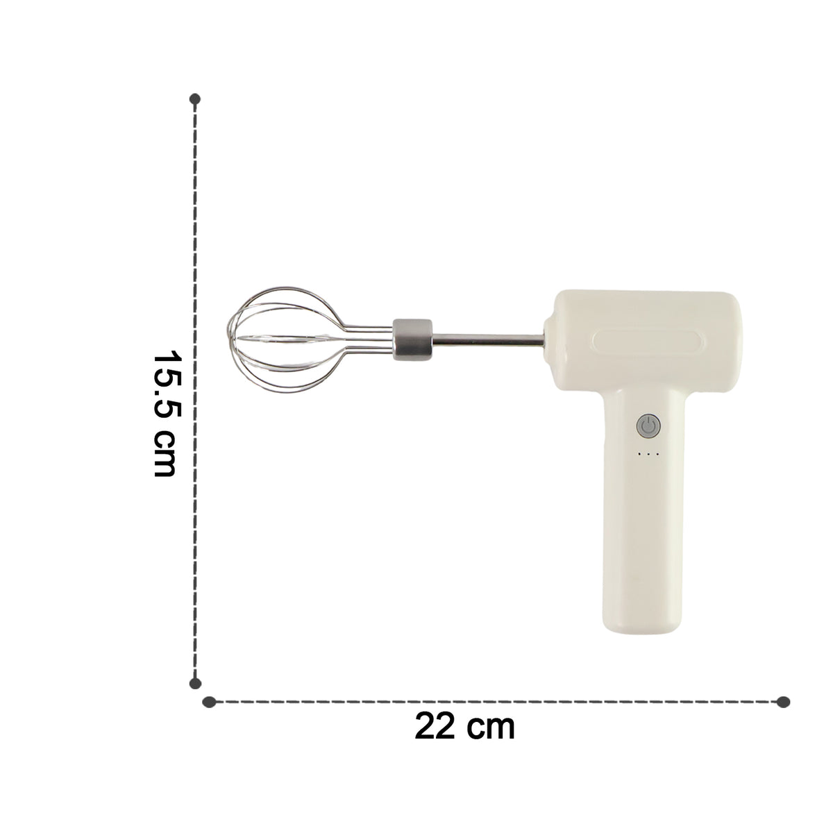 Cordless Electric Whisk Egg Beater - (1 Pc)