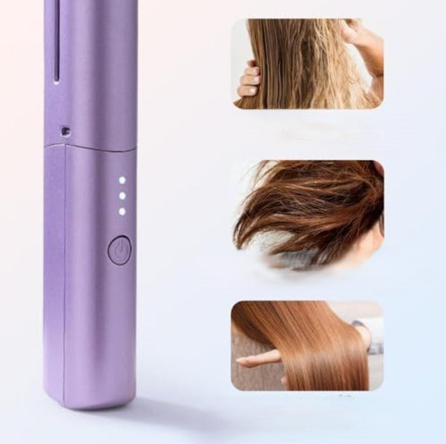 Generic Rechargeable Mini Hair Straightener (Multicolor)