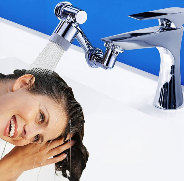 Generic 1080 Degree Rotate Faucet (Silver)