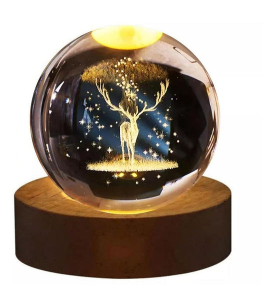 Crystal Night Lamp (Multicolor)