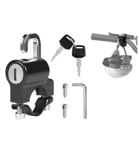 Generic Motorcycle Helmet Lock (Black)