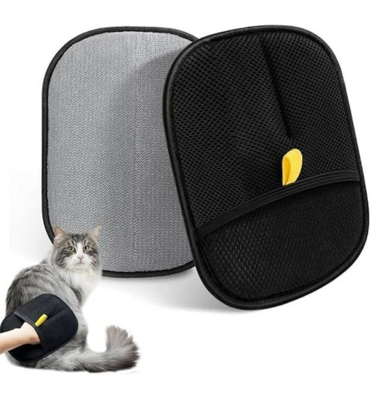 Generic Cat Dog Hair Remover Gloves (Black)