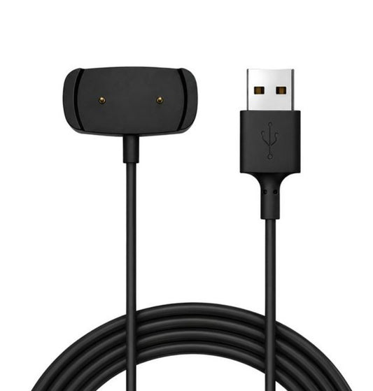 Generic Fast Magnetic Charger Cable Compatible with Amazfit GTR 2/GTR 2e/GTR 2 eSIM/GTS 2/GTS 2e/GTS 2 Mini/Bip U/Bip U Pro & Pop Pro Smartwatch, 1m (3.3 ft) (Black)