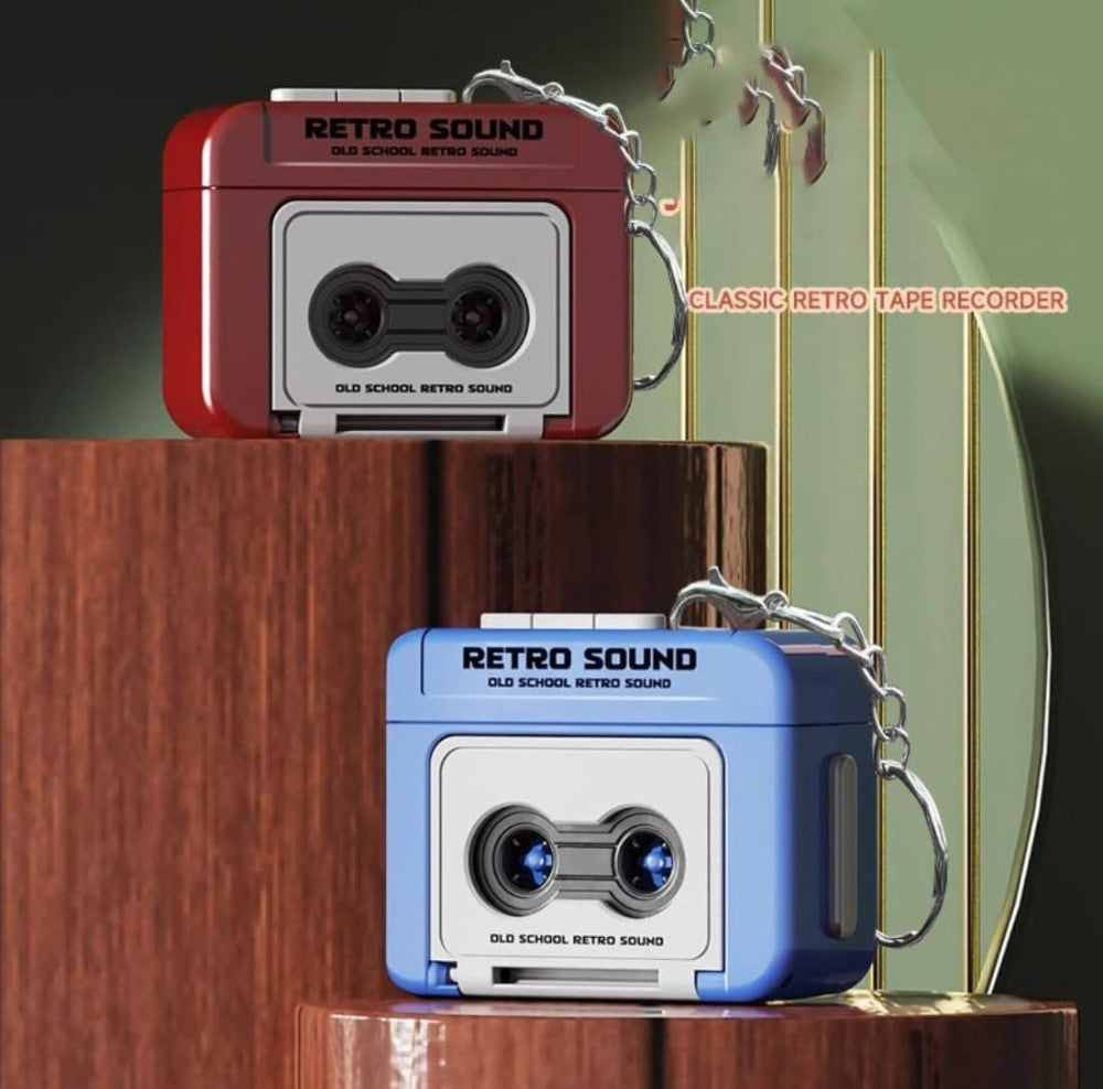 Generic Plastic Retro Sound Keychain (Multicolor)