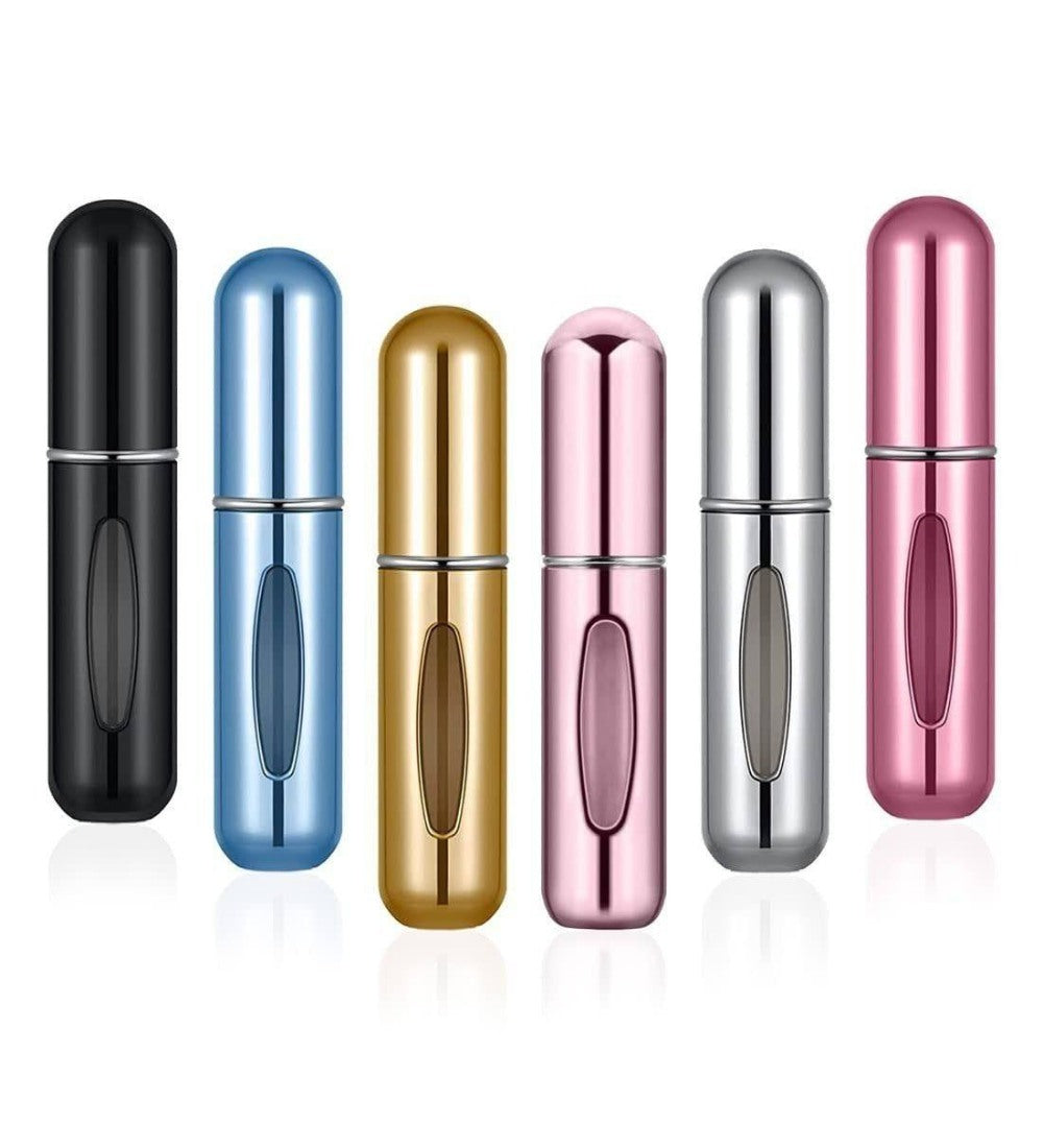 Pack of 2 Aluminium Perfume Spray Bottle(Multicolor)