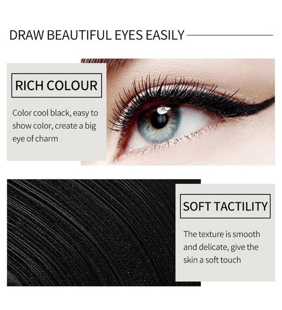 Generic Plastic Black Eyeliner Pencil (Black)