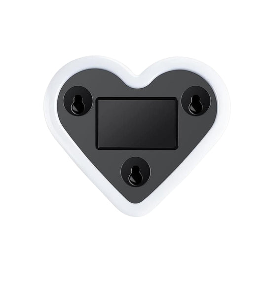 Generic Plastic Heart Shape Car Light (Pink)