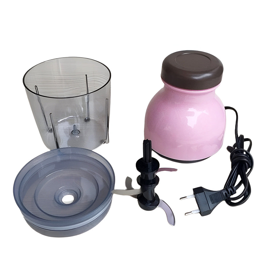 Electric One Touch Mini Food Processor and Chopper Blenders Mixers Grinder