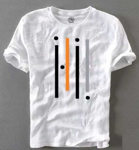 Best Hot Selling Cotton Blend Half Sleeves T-Shirt For Men