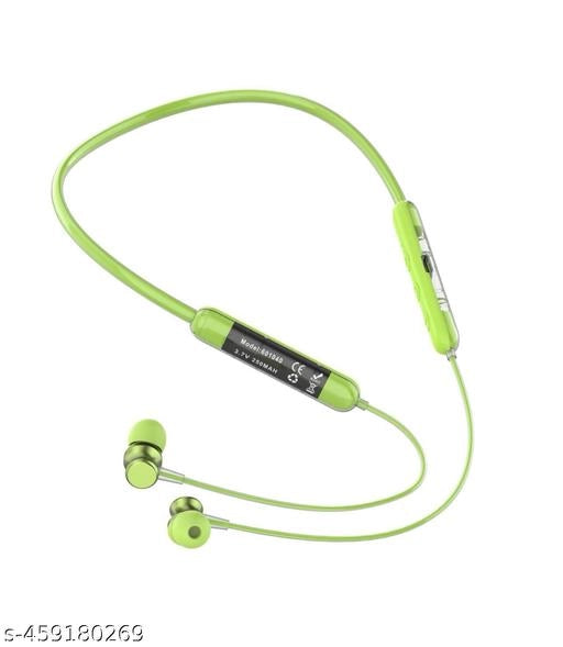 Wireless Bluetooth Neckband (Green)
