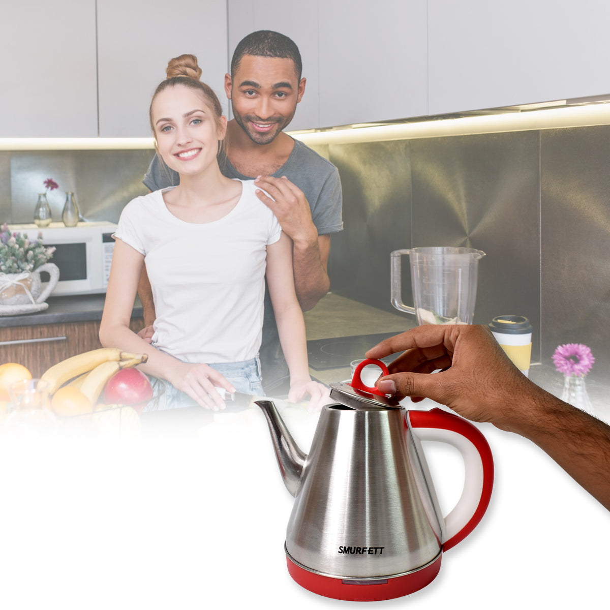 Stainless Steel Large Capacity Electric Kettle (1500w 1.5 Ltr.)