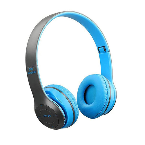 Wireless On Ear Headphones With Memory Card Support Bluetooth Headset