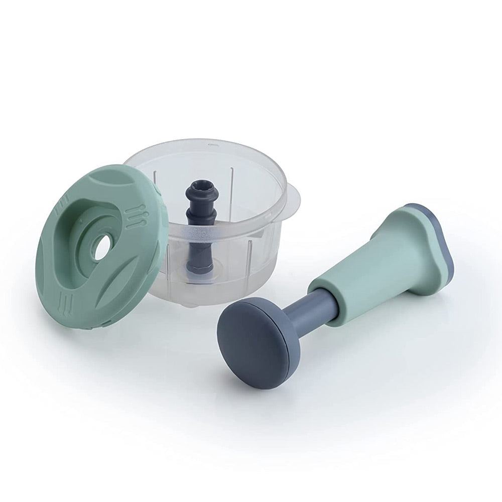 Hand Press Vegetable Chopper Mixer Cutter Mini Processor