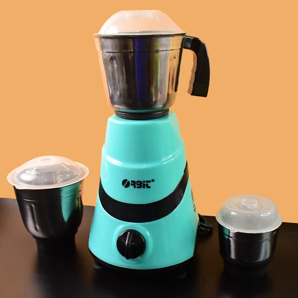 Orbit Mixer Grinder With 3 Stainless Steel Jars - 550w