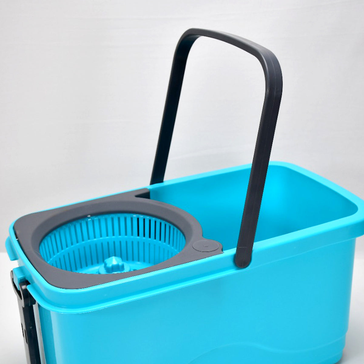 4028 Quick Spin Mop Plastic Spin Bucket Floor Cleaning Easy Wheels Big Bucket Floor Cleaning Mop With Bucket