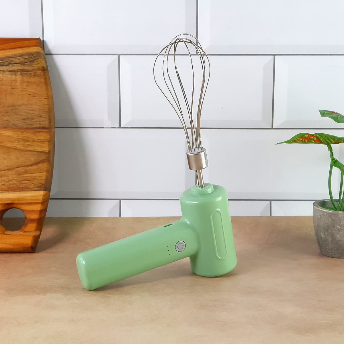 Cordless Electric Whisk Egg Beater - (1 Pc)