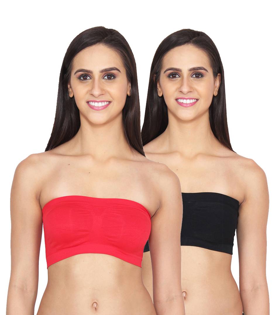 Lycra Net Tube Bra Pack of 2