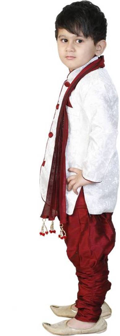 Maroon Embellished Sherwanis