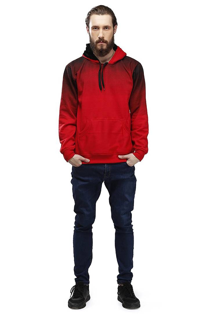 Men's Cotton Blend Hooded Sweatshirt