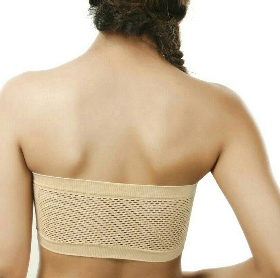 Trendy Spandex Mix Viscose Tube Bra - Pack Of 3
