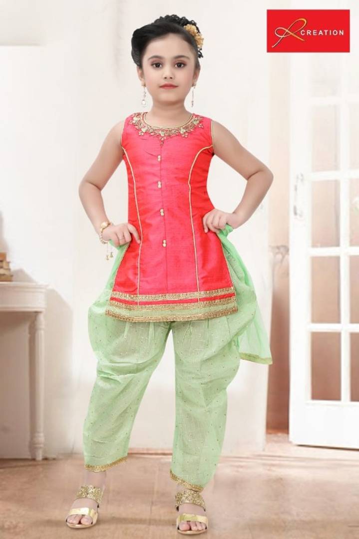 Gorgeous Silk Ethnic Wear Churidaar for Girl's