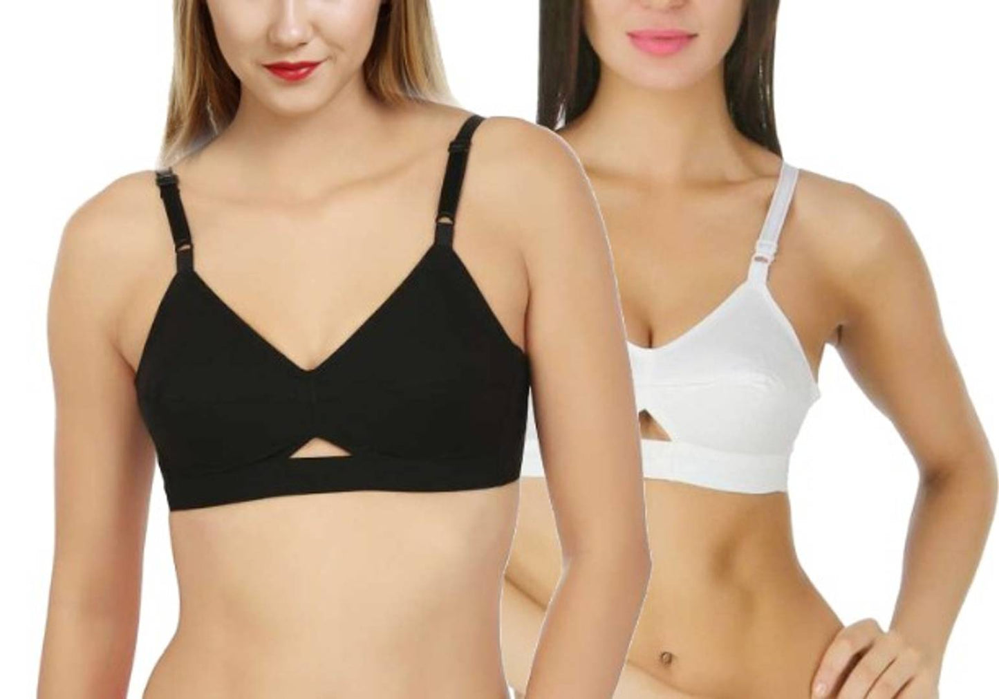 Non-Padded Bra (Pack Of 2 )