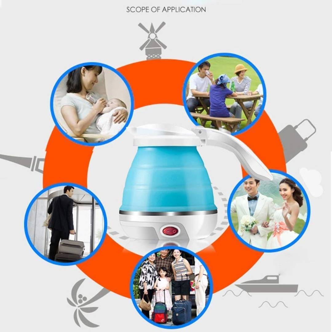 Travel Foldable Electric Kettle 750 ml