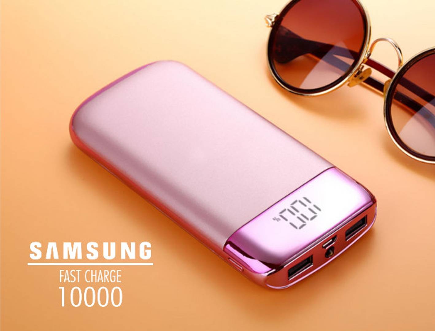 Y10 ROSE GOLD 10000 mAh Polymer POWER BANK