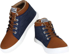 Load image into Gallery viewer, Stylish Brown Fabric Casual Shoe For Men