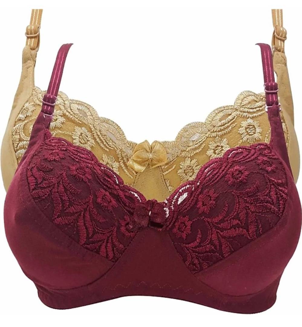 Comfortable Hosiery Rich Cotton Bras Pack Of 2