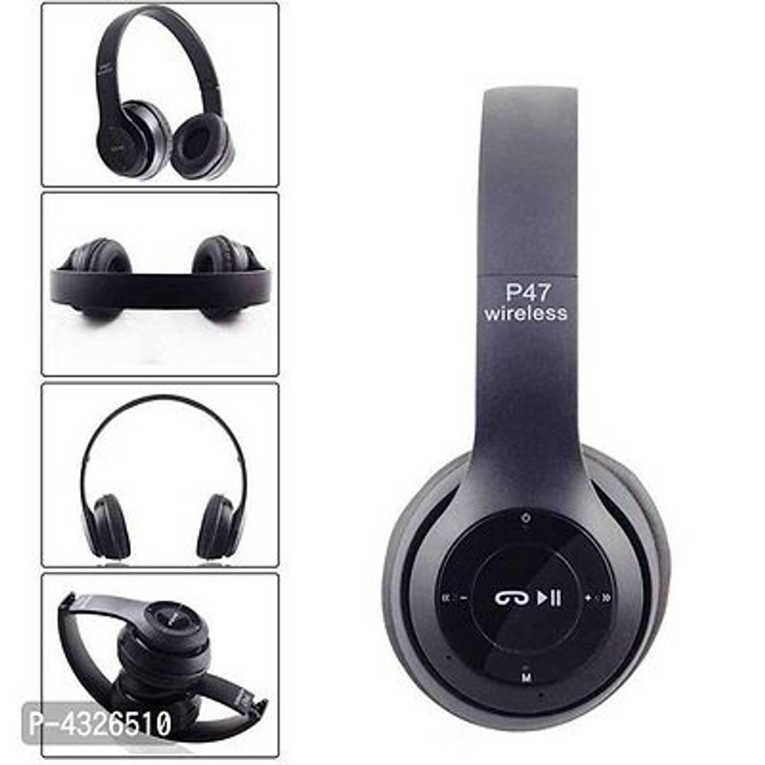 Wireless Bluetooth Sports Headphones Microphone Portable Stereo FM Headset
