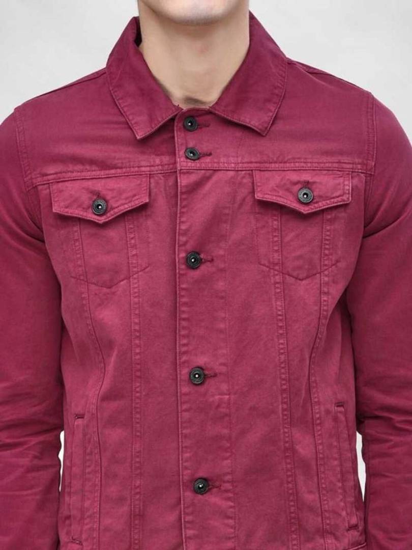 ARBIA FANKI Men Boys Full Sleeve Denim Jacket