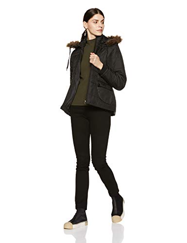 Qube By Fort Collins Women's Cape Jacket (39197_Black_XL)