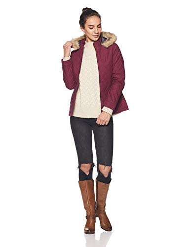Endeavor Women's Quilted Jacket (18512-Pl_Plum_L/91 cm)