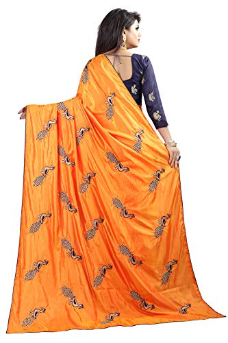 Silk Embroidered Saree