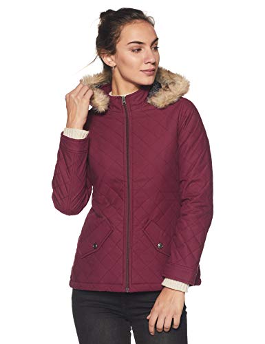 Endeavor Women's Quilted Jacket (18512-Pl_Plum_L/91 cm)