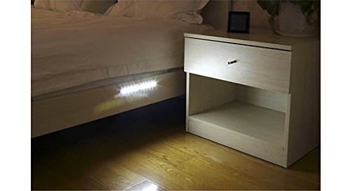 Raja Plastics Wireless Battery Operated LED Motion PIR Sensor Light for Closets/Cabinets