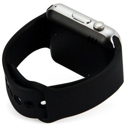 Generic GT08 Bluetooth 3.0 Smart Watch With Camera And Sim - Black