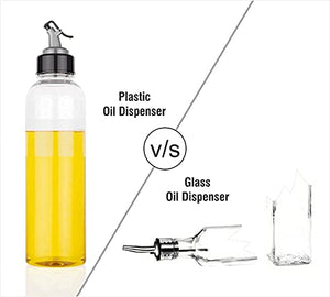 Oil Dispenser/pour for Cooking, Easy Flow Oil and Vinegar Bottle, Liquid Dispenser