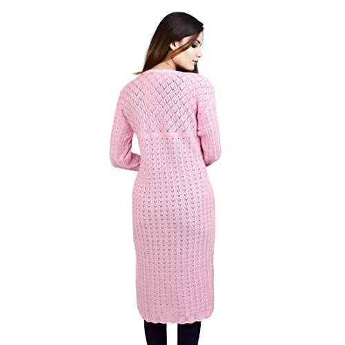 Shree Mark Womens/Ladies / Girls Woolen Full Sleeve Winter Wear Open Shrug and Womens/Ladies / Girls Woolen Full Sleeve Shrug(Type-Women Woollen Cardigan;Size- Free)