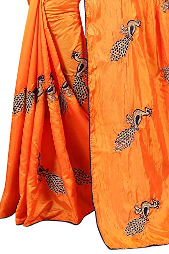 Silk Embroidered Saree