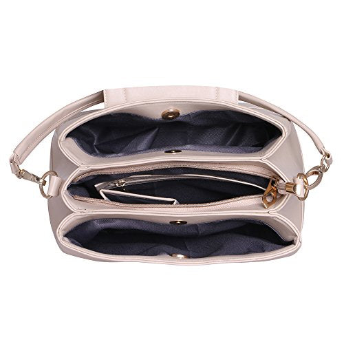 women marks Girl's Hand Held Sling Bag Cream