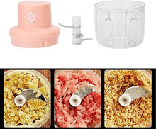 Load image into Gallery viewer, Electric Mini Garlic Chopper, Blender Mincer, Portable Cordless with USB Charging
