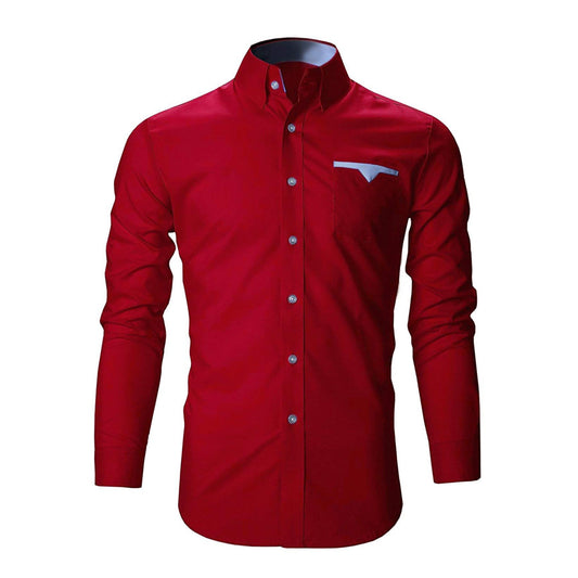 FINIVO FASHION Men's Cotton Casual Shirt