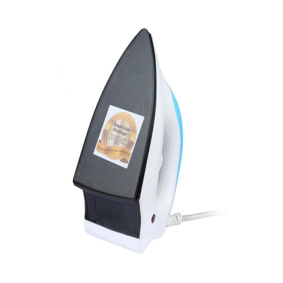 Dry Iron - Light Weight and Non-Stick Coated Sole Plate Iron