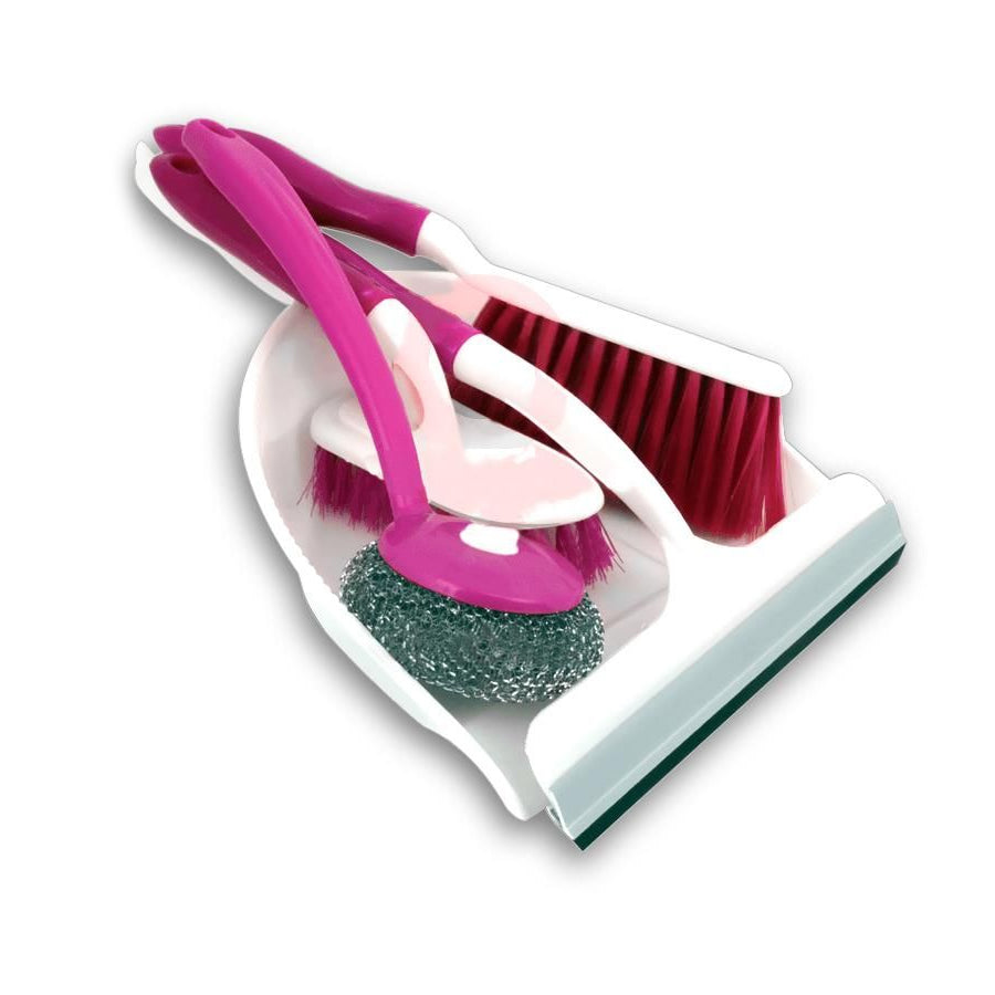 Cleaning Set - Home Kitchen Bathroom Cleaning Set ( Set of 5 )